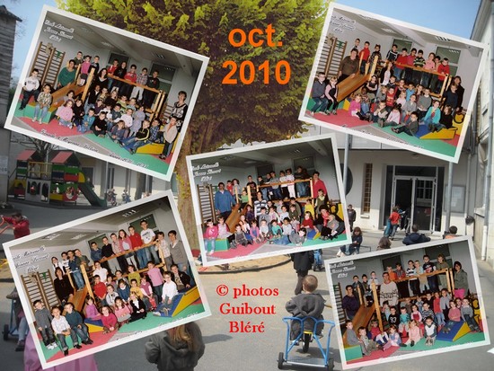 photos scolaires 2010 - montage
